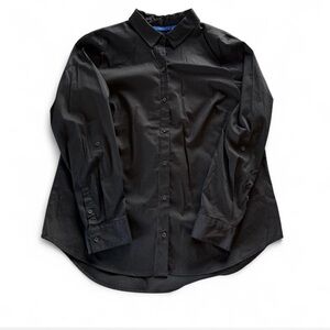 Apt. 9 Sleek Black Collared Shirt